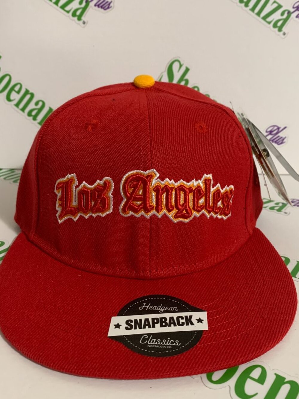 Headgear Classics Hat Los Angeles LA Kobe Bryant Pin Snapback Red Cap Youth Kid